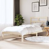  Okvir za krevet od masivnog drva 90 x 190 cm jednokrevetni | shoptok.hr