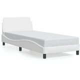  Okvir za krevet Dover bijela 90x200 cm od umjetne kože | shoptok.hr