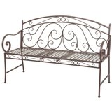 Garden Pleasure Smeđa metalna vrtna klupa Saket – | shoptok.hr