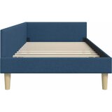  Kutni okvir kreveta Plava 100 x 200 cm tkanina | shoptok.hr