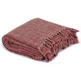 vidaXL pamučni pokrivač 220 x 250 cm boja burgundca | shoptok.hr