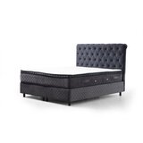 Hanah home Sonata Set 90 x 190 - Anthracite Anthracite Single Mattress, Base & Headboard | ePonuda.com