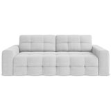 Makamii Svijetlo siva sklopiva sofa od bouclé tkanine 255 cm Milu – | shoptok.hr