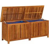 vidaXL Vrtna kutija za pohranu 150 x 50 x 58 cm masivno bagremovo drvo | shoptok.hr