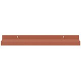  Polica na zidu 2 pcs Crvena 40 x 9 x 3 cm Konstruirano drvo | shoptok.hr