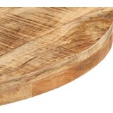 vidaXL Bistro stolić okrugli Ø 70 x 75 cm od grubog drva manga | shoptok.hr