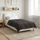 Puni Polna celoletna prevleka Antracit 140 x 200 cm Mikrovlakna, (5000284517) | Shoptok.si
