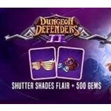 Dungeon Defenders II: 500 Gems + Shutter Shades Flair in-game Key GLOBAL | ePonuda.com