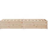 vidaXL Okvir kreveta bez madraca 90 x 190 cm od masivne borovine | shoptok.hr