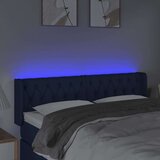  Uzglavlje plavo 147x16x78/88 cm od tkanine | shoptok.hr
