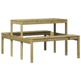  Stol za piknik 110 x 134 x 75 cm od impregnirane borovine | Eponuda.ba