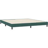  Krevet s oprugama bez madracem tamnozeleni 180x210cm baršunasti | shoptok.hr