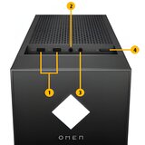 HP omen 25l GT12-1402ng ryzen 5 5600X 16GB ram 512GB nvme ssd 1TB hdd nvidia rtx 3060 ti win 10 refurbished računar | ePonuda.com