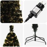  Svjetlovodno božićno drvce 180 cm 24 LED lampica Topla bijela Slike