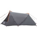  Tunelski šotor s streho Siva in oranžna 328 x 228 x 115 cm, (5000091155) | Shoptok.si