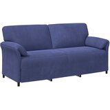 SOFA za 3 osobe Policijska plava 198 x 83 x 95 cm Baršun | shoptok.hr