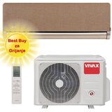 Vivax klima uređaj 5,25 kW ACP-18CH50AEHI - H+ design, zlatna, za prostor do 50m2, A++ energetska klasa | shoptok.hr