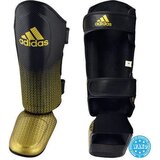 PrideShop Kickboks ščitniki za golen in nart Adidas - WAKO 300 - Črna/zlata , XL | Shoptok.si