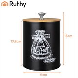 Ruhhy set kuhinjskih posuda 4 kom 1.5L – metalne s bambus poklopcem, hermetičke | Shoptok.si