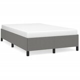 vidaXL Posteljni okvir temno siv 120x190 cm tkanina Cene