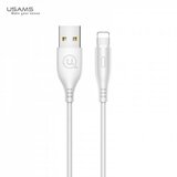 Usams podatkovni kabel U18 SJ266 Lightning 2A dožina 1 m - bel Cene