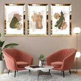 Wallity slika Huhu394, 50x70 cm, 3 dela Cene