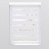 EXPO AMBIENTE Dvostruka rolo zavjesa (Š x V: 60 x 175 cm, Bijele boje, Propusno za danje svjetlo) | shoptok.hr