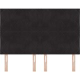vidaXL vzglavje z dizajnom diamantnih blokov črno 160 cm žamet, (22080574) | Shoptok.si