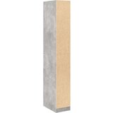 vidaXL Garderobna omara betonsko siva 30x50x200 cm inženirski les | Shoptok.si