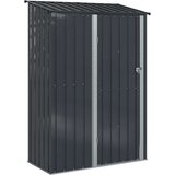  Vrtne hiške Antracit 140,5 x 74 x 200 cm Kovina, (5000143419) | Shoptok.si