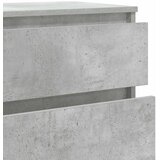  Ladičar siva boja betona 60 x 36 x 103 cm od konstruiranog drva | Eponuda.com
