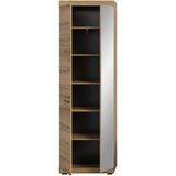 Livetastic GARDEROBNA OMARA temni hrast | Shoptok.si