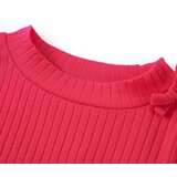  Dječja majica dugih rukava jarkoružičasta 92 | shoptok.hr