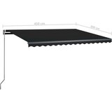  Samostojeća automatska tenda 450 x 300 cm antracit | shoptok.hr