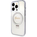 Guess Magsafe ohišje za Apple iPhone 15 Pro TPU Ring Stand, Prozorno, (21244314) Cene