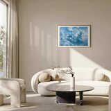  Plakat Ocean in the Air: Waving Clouds Reflecting Morning Light 60x40 Zlatni okvir s margom | shoptok.hr