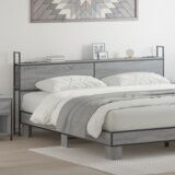  Skladišno uzglavlje Sivi hrast sonoma 200 cm Konstruirano drvo | shoptok.hr