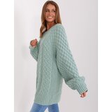 Wool Fashion Italia Sweater-AT-SW-2367-2.64P-mint | shoptok.hr