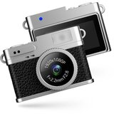 INF Kompaktna svetleča kamera: Retro dizajn, 1080P video, IPS zaslon Black, (5000071105) | Shoptok.si