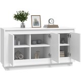  Komoda bijela 102 x 35 x 55 cm od konstruiranog drva | shoptok.hr