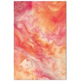  Slika - Fiery Colors - Dynamic Shapes in Colors of Fire and Pink 80x120 | shoptok.hr