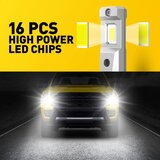  AUXITO 9005 LED sijalice 6000K Ultra jaka svetla set 2 kom DD-M6-9005 | ePonuda.com
