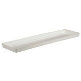  Podložak za žardinjeru za cvijeće (60 x 15 x 3 cm, Bijele boje) | shoptok.hr