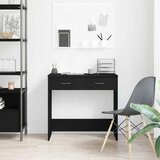  Stol s ladicama Crni hrast 80 x 40 x 75 cm Konstruirano drvo | shoptok.hr