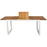 Gardenson Vrtna Miza Naxos, 150-200x90, Masivno | Shoptok.si