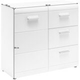 CARRYHOME komoda, bela | Shoptok.si