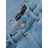 Ombre Men's denim joggers with asymmetrical stitching - blue | Shoptok.si