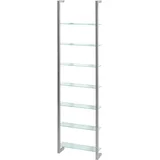 Metalna polica u srebrnoj boji 46 cm Cubic –