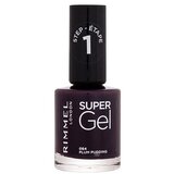 Rimmel London Super Gel STEP1 lak za nohte 12 ml odtenek 064 Plum Pudding Cene