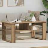  Klubska miza Umetni hrast 96 x 54 x 44 cm Konstruiran les, (5000121328) | Shoptok.si